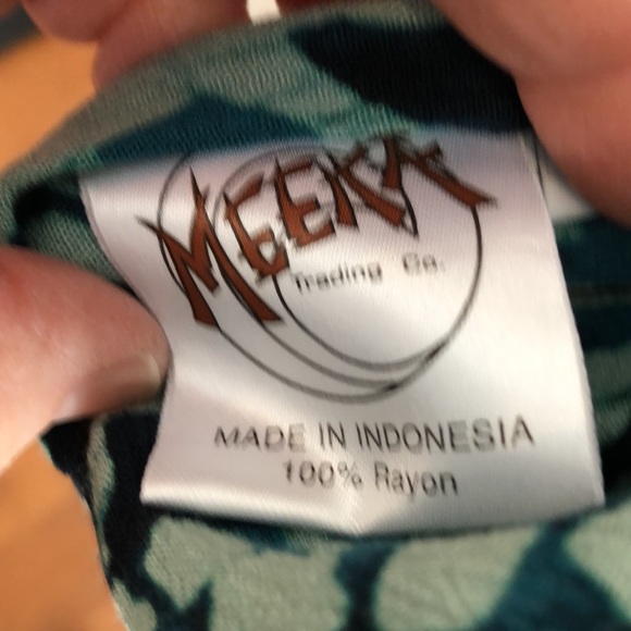 Reversible Batik Indonesian Jacket NEW Size Small Cruisewear - Picture 7 of 13